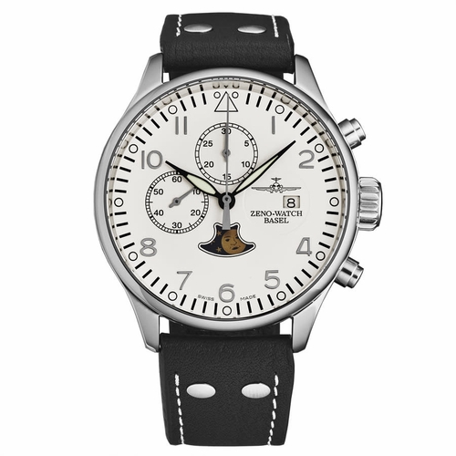 Zeno 4100-I2 VintageLine Mens Chronograph Hand Wind Watch