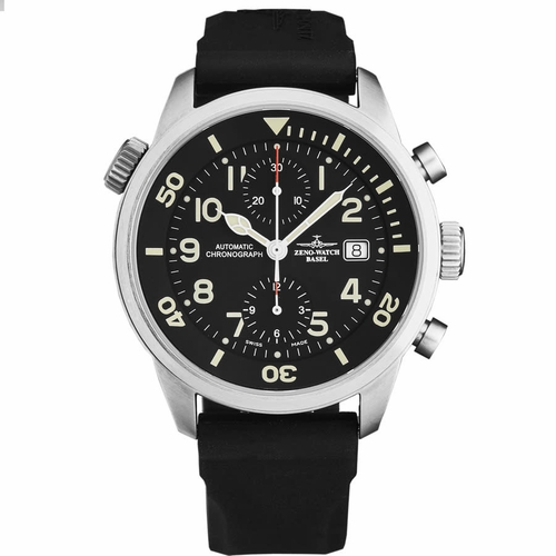 Zeno 6304BVD-A1 Pilot Fellow Mens Chronograph Automatic Watch