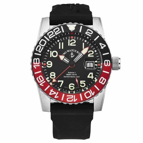 Zeno 6349GMT-12-A1-7 Airplane Diver Mens Automatic Watch Zeno 6349GMT-12-A1-7 Airplane Diver Mens Automatic Watch