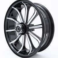 Fat Black Forged Billet Wheels