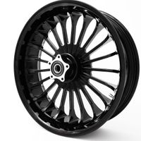 Fat Front Black Replica Turbine Wheel