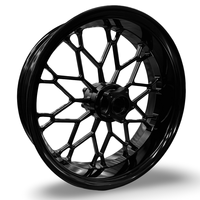 Fat Front Forged Prodigy-Style Wheel_Black