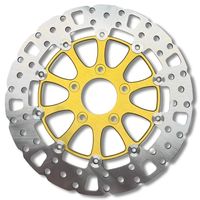 FRONT Floating Brake Rotor for Touring, Low Rider, Softail/Dyna-Gold