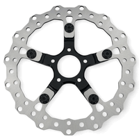 GearCut Floating Rotor w/ Carrier and Titanium_Black