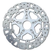 REAR Floating Brake Rotor for Low Rider and Softail/Dyna-Chrome