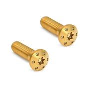 Titanium Caliper Mounting Bolts, Gold