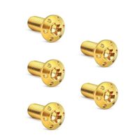 Titanium Rotor Bolts for 2024up CVO, Gold