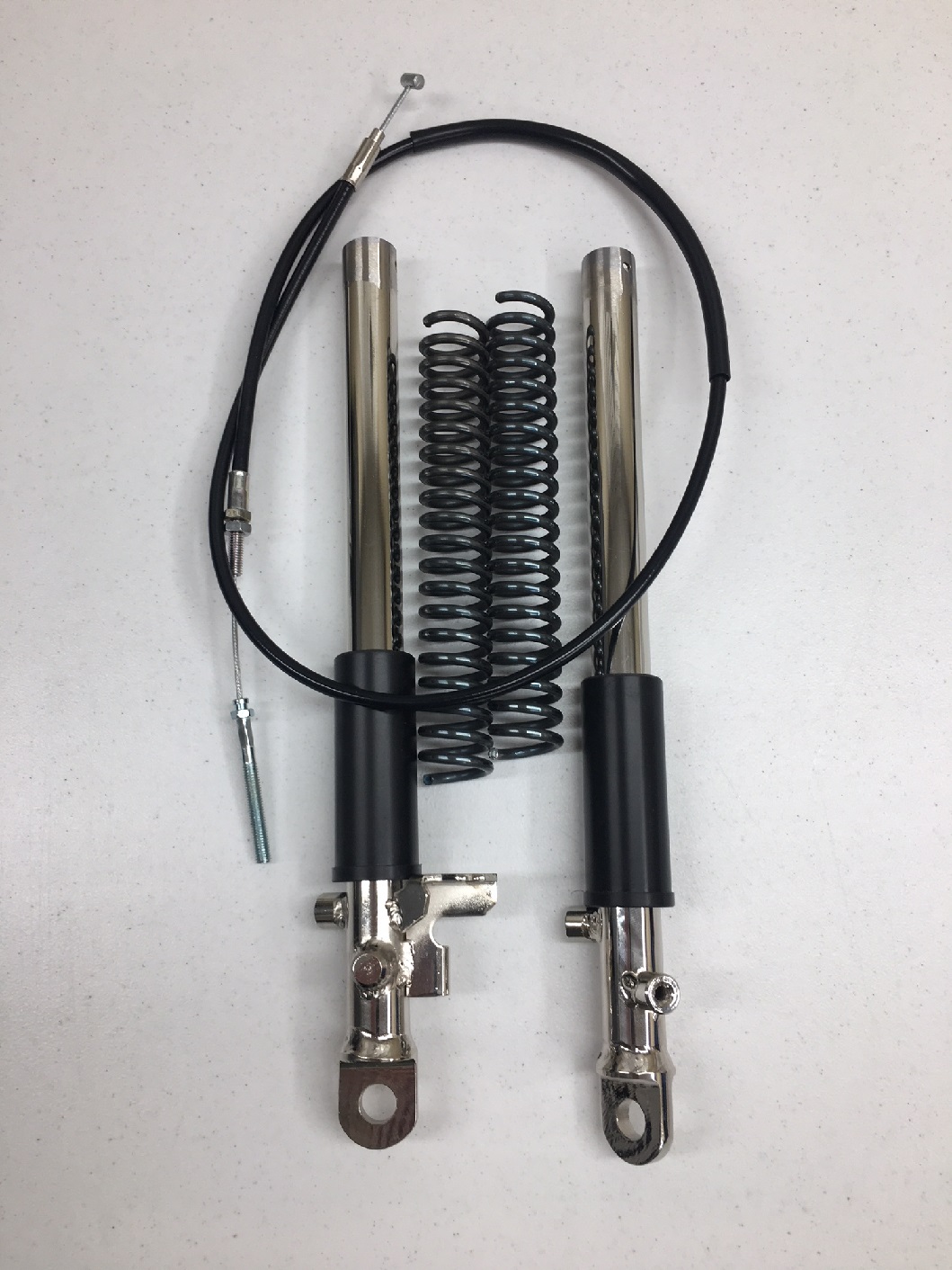 Billetware +1" Chromoly Fork Leg Kit Honda CRF50