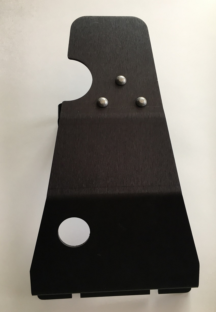 Billetware 20042024 Honda CRF50 Skid Plate Black NO welds