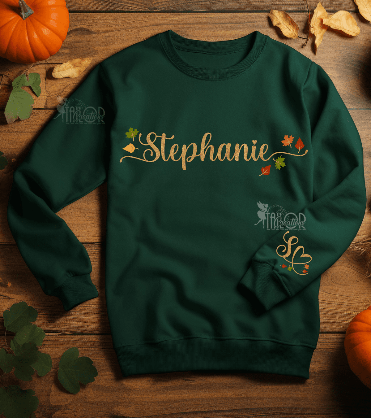 Autumn Leaves Crewneck Sweatshirt - Fall Foliage Crewneck - Autumn Style 