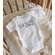 Baby Boy Custom Name Black & White Outfit - Unique Baby Shower Gift Box Ideas for Baby Boy