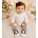 Baby Christmas Knee High Socks 3 pack - Penguin Animal Warm and Cozy Baby Holiday Socks