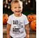 Bad Two the Bone Birthday Tee Shirt - 2nd Birthday Tee Outfit Ideas for Boys Girls