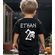 Bad Two the Bone Custom Denim Pants - Bad Two the Bone Todder Boy Birthday Party Outfit Kids