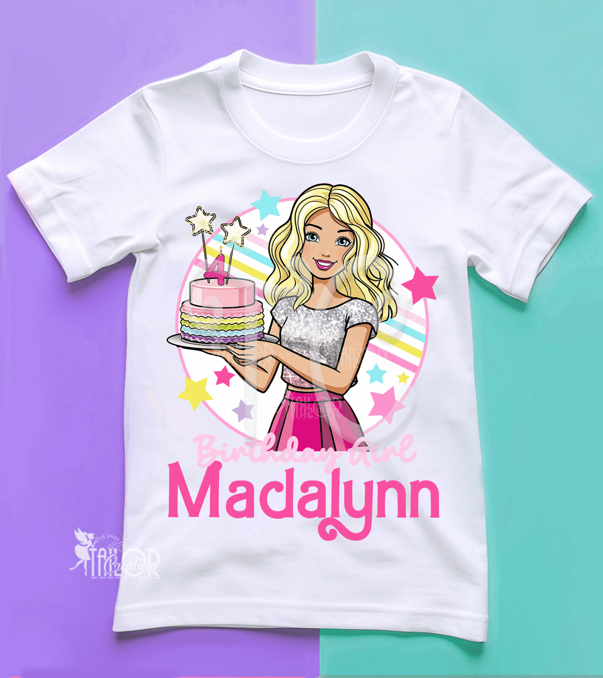 Barbie Birthday Party Tee Shirt - Barbie Birthday Party Outfit Ideas Toddler/Kids