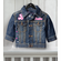 Barbie Custom Denim Birthday Party Kids - Barbie Birthday Party Tee Shirt and Shorts Set