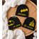 Batman Newborn Baby Boy Custom Name Hat Set - Superhero Baby Gift Set - Unique Batman Baby Shower Gift Box Set