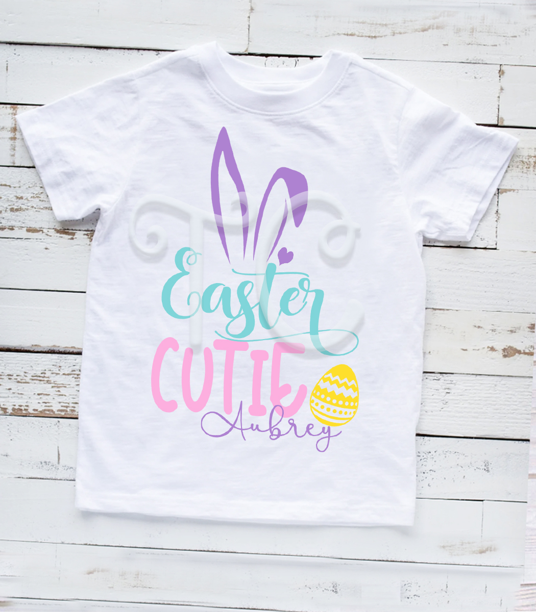 Easter Cutie Easter Egg Custom Shirt