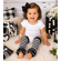 Black And White Stripe Ruffle Leg Warmers - Baby and Toddler Leg Warmers
