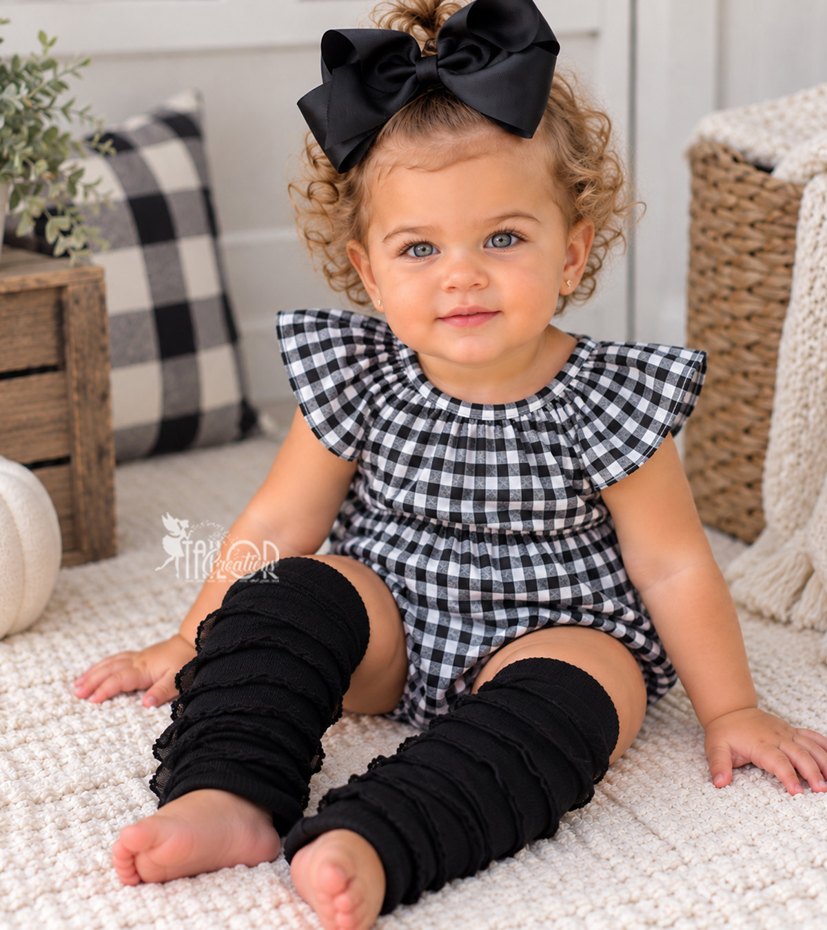 Black Ruffle Boutique Leg Warmers Baby Girl Toddler - Ruffle Thick Leg Warmers Set