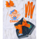 Blippi Suspenders - Orange Suspenders - Orange Kids Toddler Suspenders