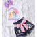 Bluey Rainbow Birthday Girl Party Shirt - Bluey Pastel Party Outfit Toddler Girl Ideas