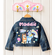 Bluey Rainbow Birthday Girl Party Shirt - Bluey Pastel Party Outfit Toddler Girl Ideas