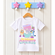 Bluey Outfit for Girls - Bluey Custom Denim Birthday Party Outfit for Toddler Girl Kids