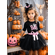 Boo Dress Tutu Outfit Toddler Baby Girl Pink & Black Halloween - Boo Outfit