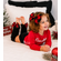 Buffalo Plaid Leg Warmers & Hair Bow Set Baby Girl and Toddler Kids - Christmas Plaid Headband and Leg Warmers Set
