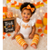 Candy Corn Halloween Leg Warmers - Spooky Cute Striped Leg Warmers for Baby Toddler