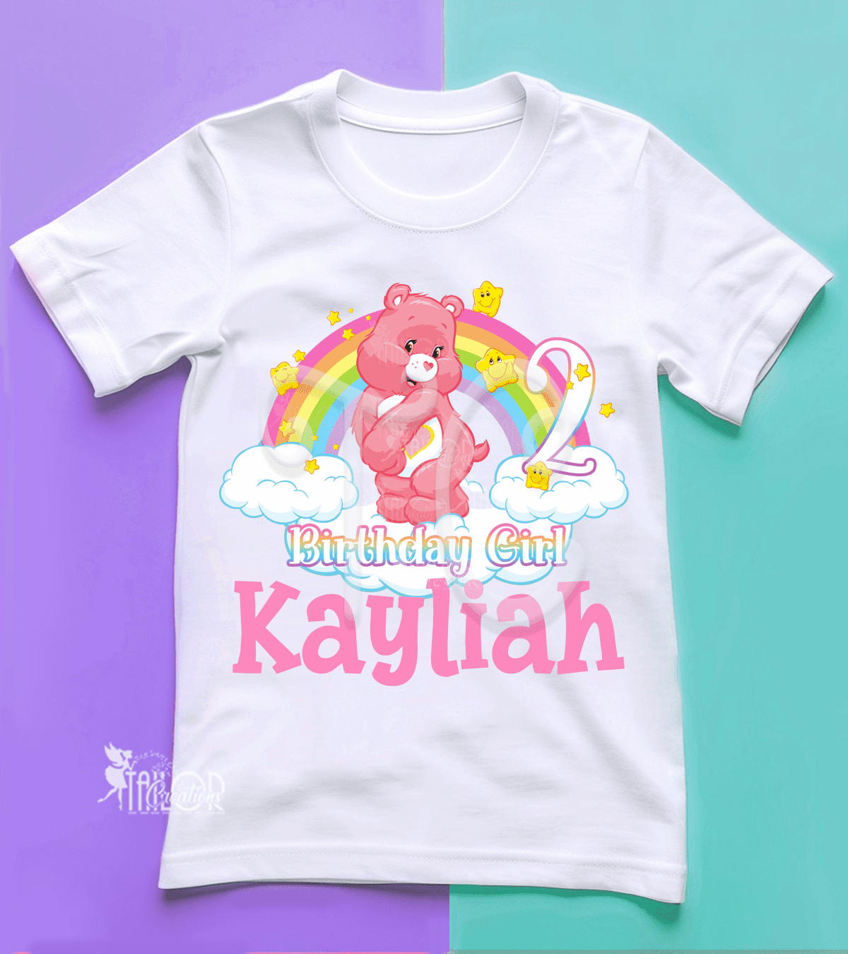 Care Bear Love a lot Bear Birthday Party Tee Shirt - Care a Lot Birthday Outfit Ideas