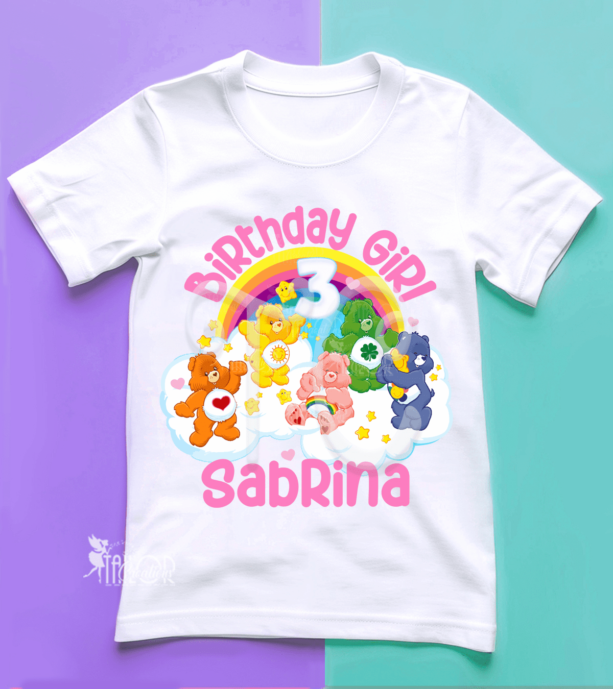 Care Bears Birthday Party Tee Shirt - Care Bears Birthday Outfit Ideas Toddler
