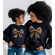 Cheetah Coquette Bow Sweatshirt - Cheetah Print Matching Mommy and Mini Me Outfit