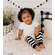 Chevron Black and White Pattern Leg Warmers - Chevron Leg Warmers for Baby and Toddler