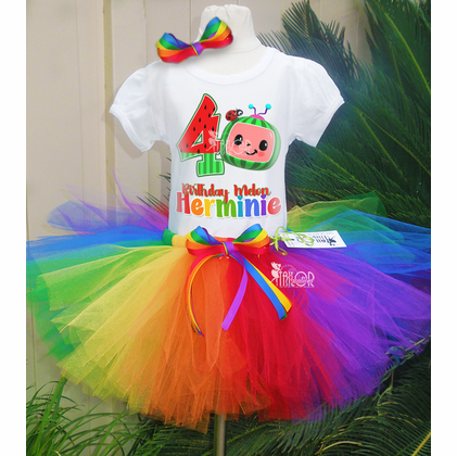 cocomelon theme birthday dress Shirt, Cocomelon Birthday Shirts, Cocomelon Birthday Outfit Size:10-11 years loving toddlers and kids Web Collection: Singles Day Promo Modern Day Glam One