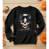 Coquette Bow Skull Halloween Custom Sweatshirt - Halloween Skeleton Aesthetic  Sweatshirt