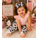 Cow Print Leg Warmers Farm Animals Baby and Toddler - Barnyard Leg Warmers