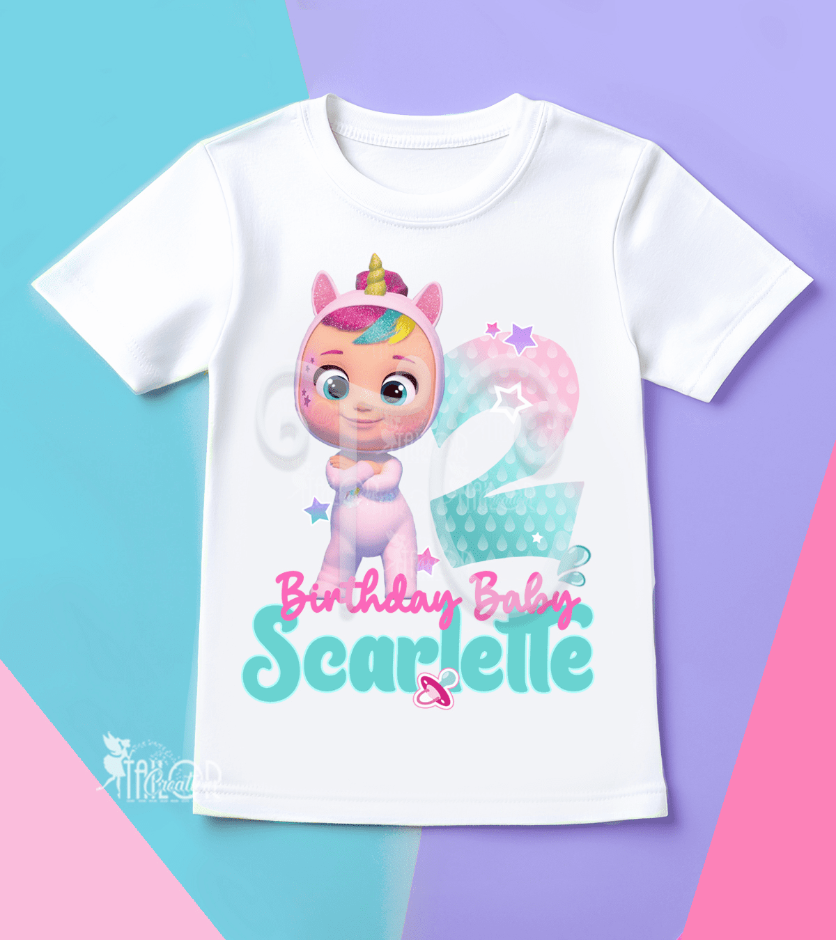 Cry Babies Dreamy Birthday Party Shirt - Cry Babies / Bebés LloronesBirthday Party Outfit Ideas