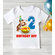 Curious George Denim Birthday Party Outfit Toddler Boy - Monkey Birthday Party Tee Shirt Outfit