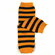Cute Hallowen Black & Orange Striped Boutique Bow Leg Warmers - Halloween Pumpkin Leg Warmers