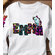 Cute Personalized Halloween Sweatshirt for Girls - Custom Name Ghost Sweater Girls