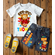 Daniel's Tiger Neighborhood Denim Birthday Party Outfit for Boys - Daniels Tiger Toddler Boy Set