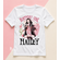 Demon Slayer Nezuko Kamado Custom Denim Birthday Outfit Kids - Nezuko Kamado Birthday Shorts Set
