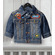 Dino Ranch Custom Denim Jacket - Cowboy Dino Ranch Jean Name Jacket Toddler
