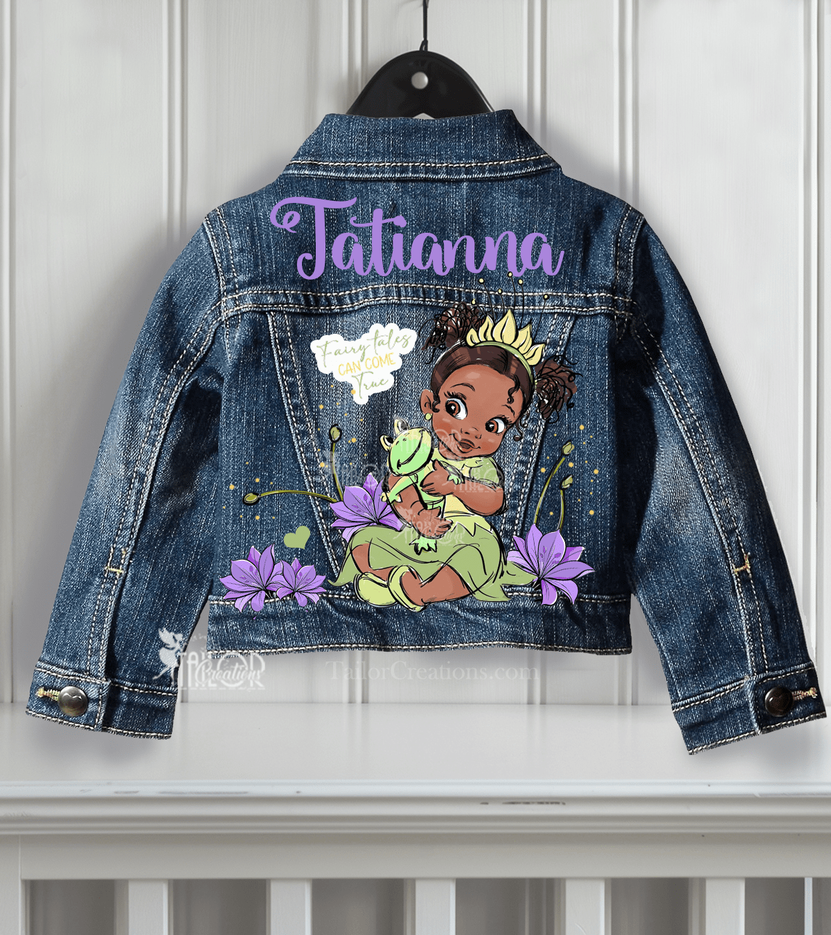 Disney Princess Baby Tiana Denim Jacket - Disney Princess Babies Denim Jacket Outfit