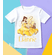 Disney Princess Belle Birthday Tee Shirt - Beauty and the Beast Birthday Party Outfit