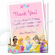 Disney Princess Personalized Birthday Thank You Cards - Princess Party Thank You Cards