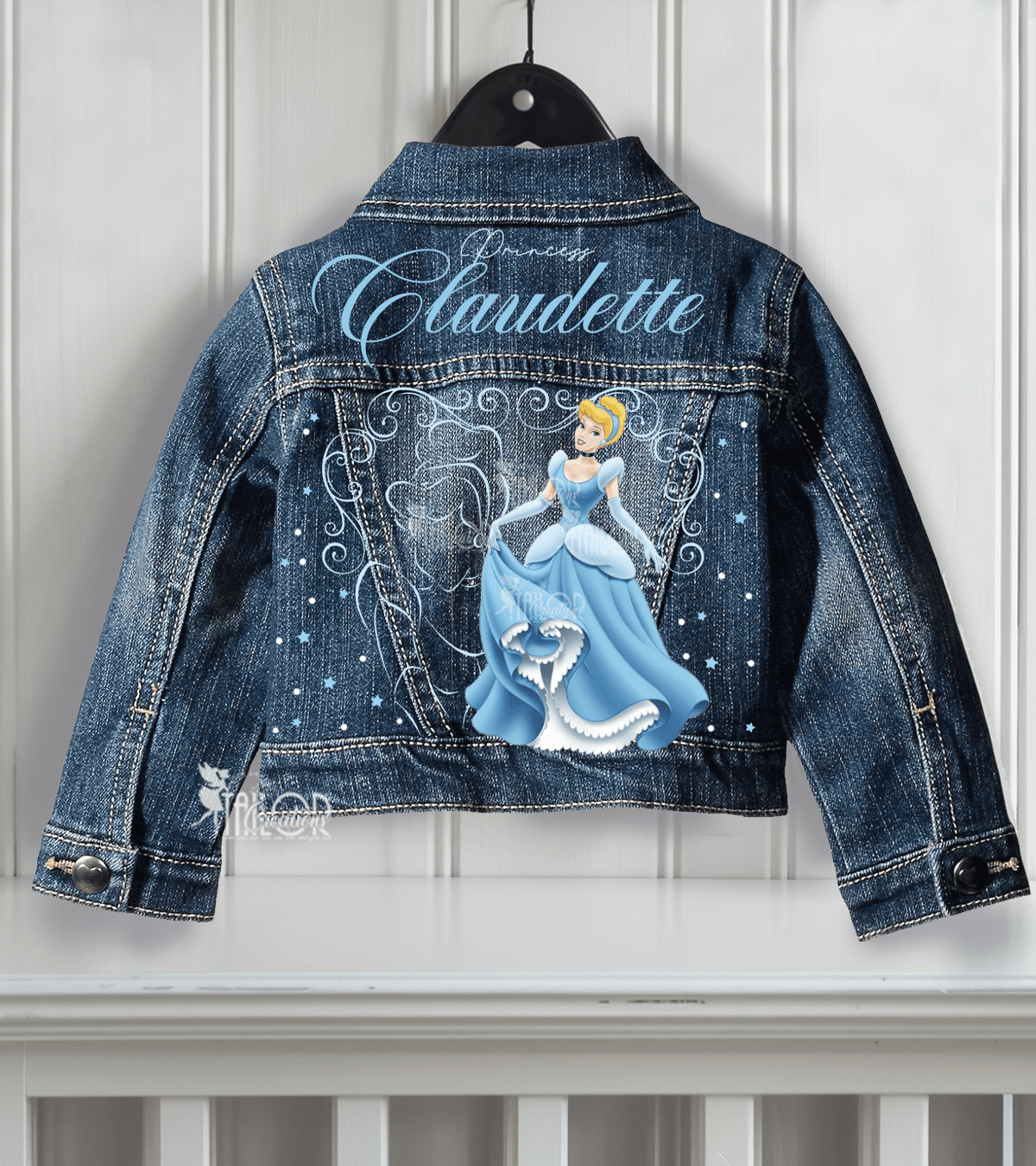 Disney Princess Cinderella Denim Jacket - Cinderella Denim Jacket for Kids Adults