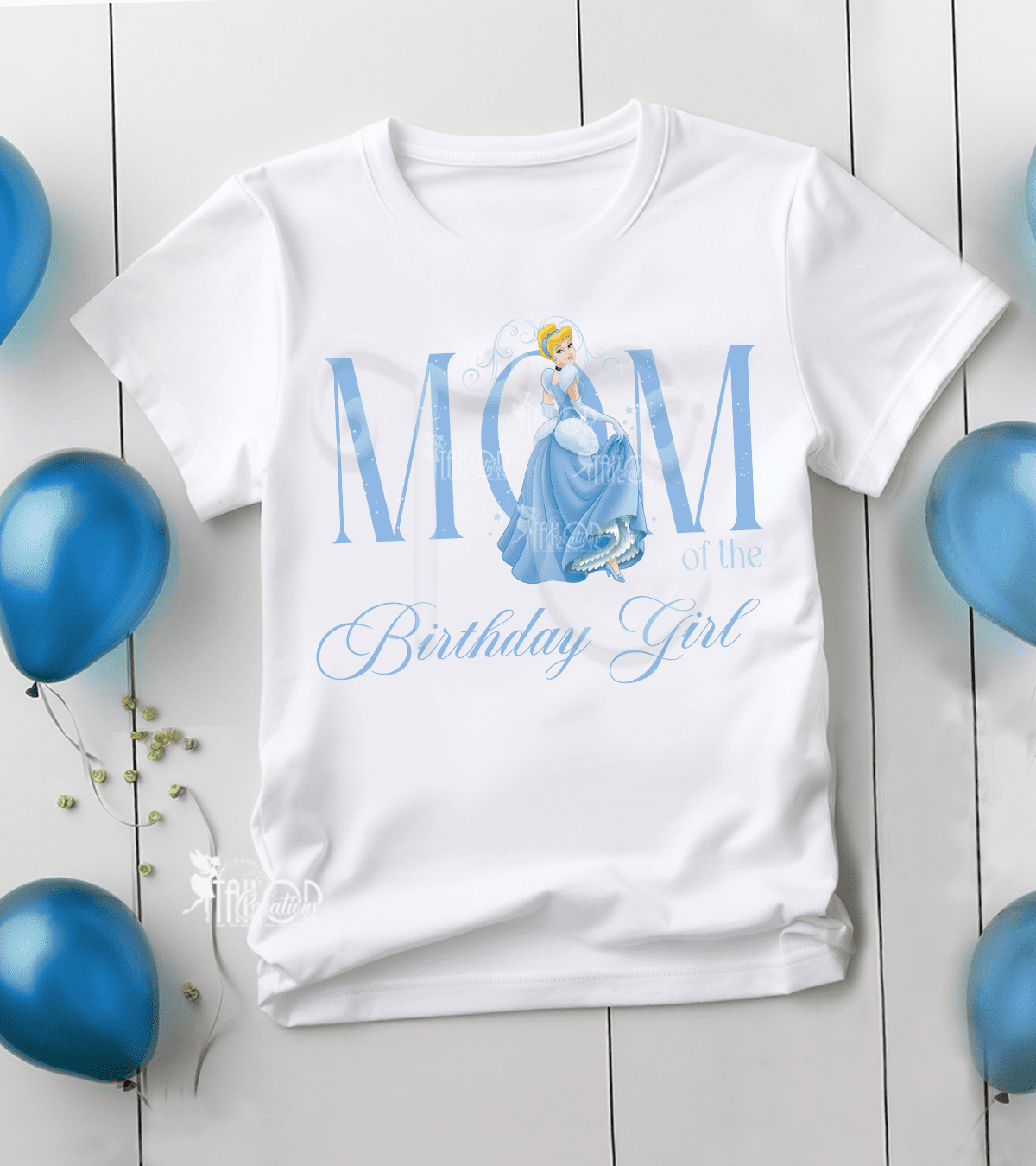 Disney Princess Cinderella Matching Family Birthday Tee Shirt - Cinderella Birthday Party Ideas